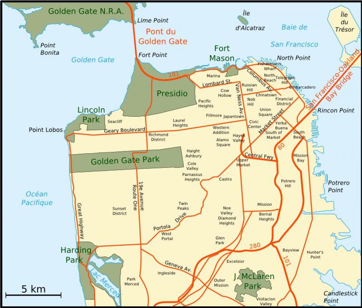 Мапа Великог залива