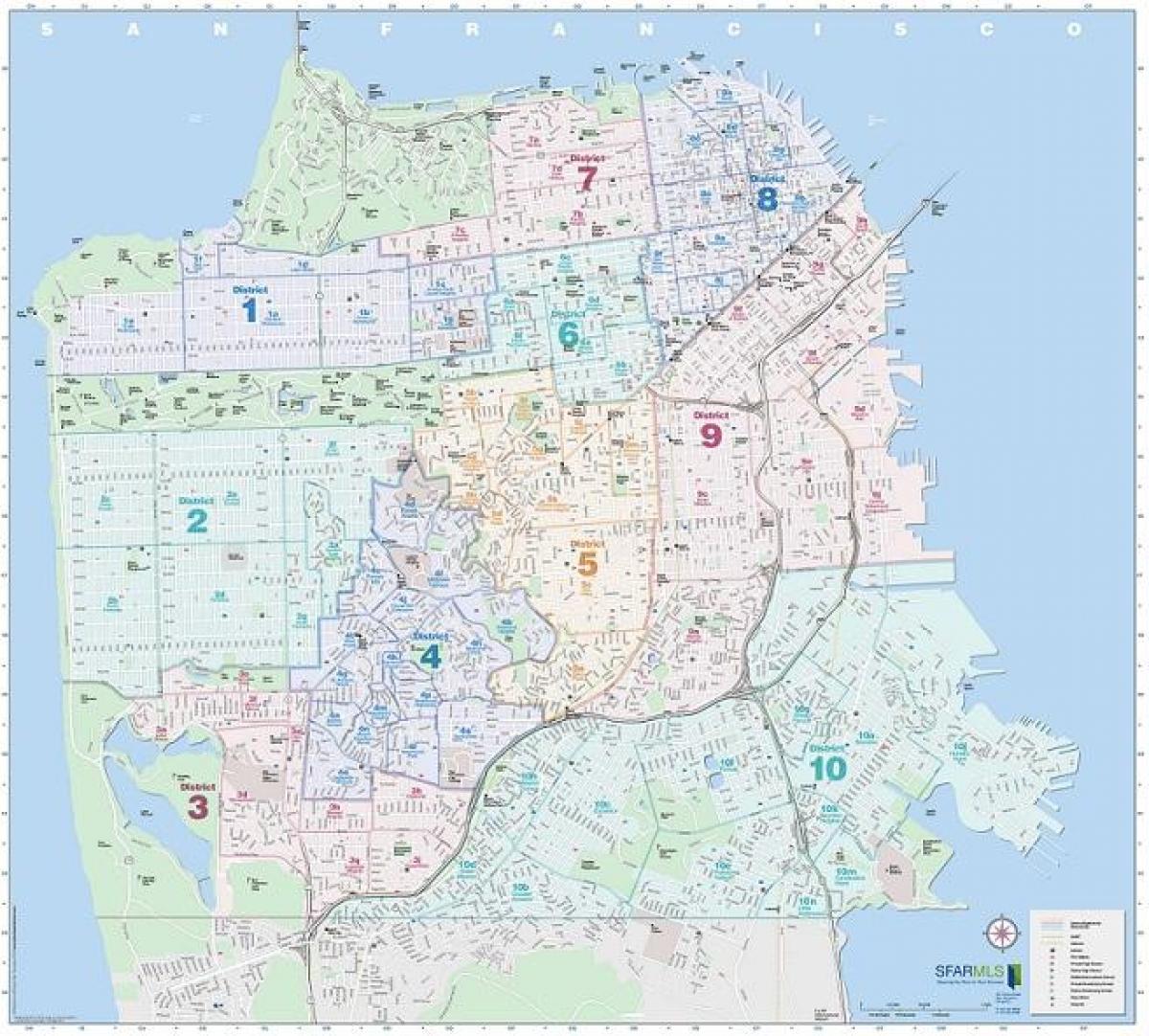 Сан Франциско МЛС мапи