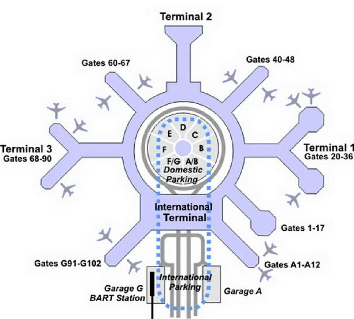 Карта СФО терминал г