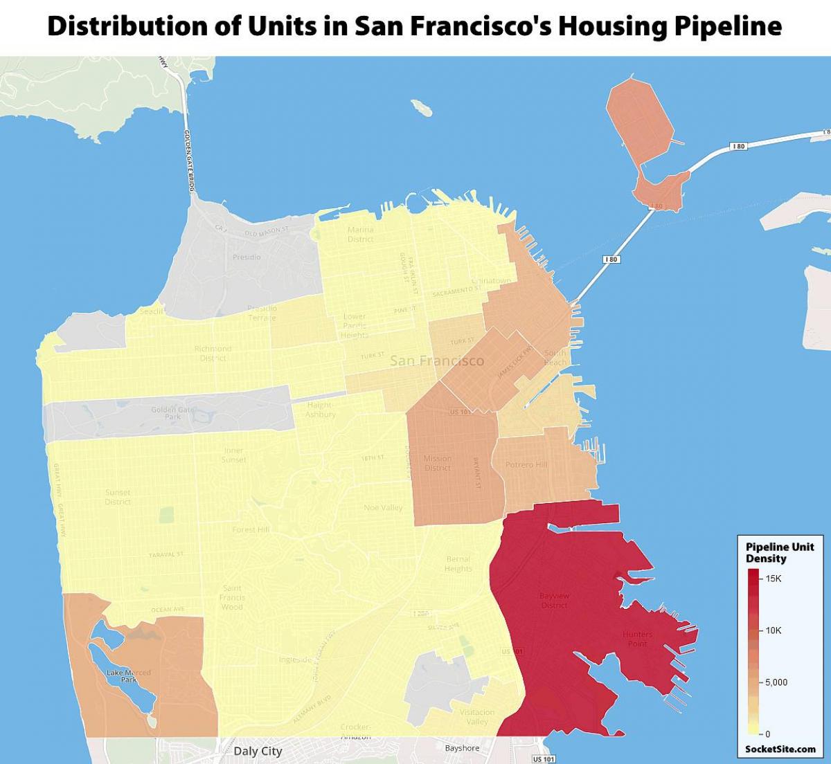 Сан Франциско јавног стамбеног мапи