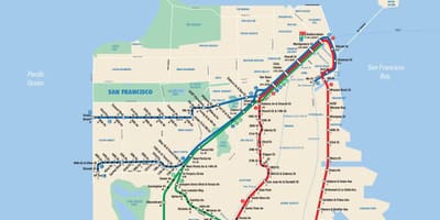 SFmta Муни мапи