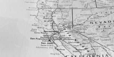 Црно-бела картица Сан-Франциско